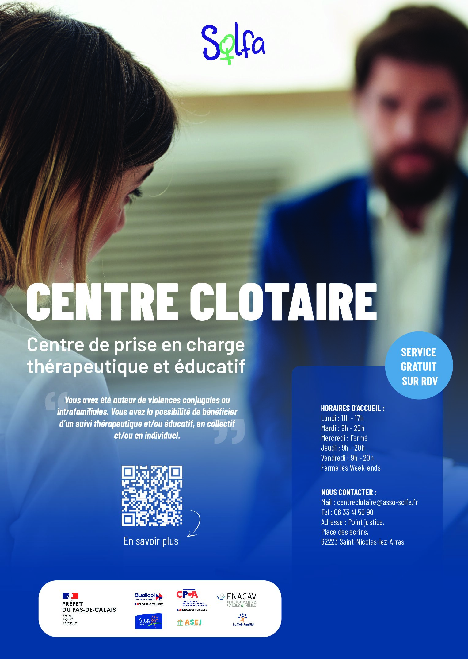 Centre Clotaire (Centre de Prise en Charge des Auteurs) - Photo 1